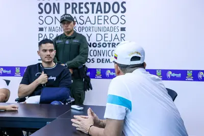 “Es un gusto darle la bienvenida a un héroe de la patria”: Alcalde Wilson Gutiérrez