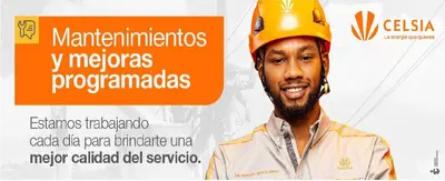 Celsia anuncia mantenimientos eléctricos en zona rural de El Espinal del 7 al 10 de noviembre