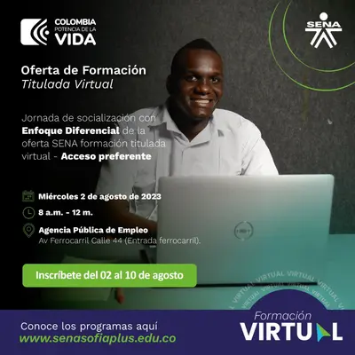 Oferta de Formaci&oacute;n Titulada Virtual SENA